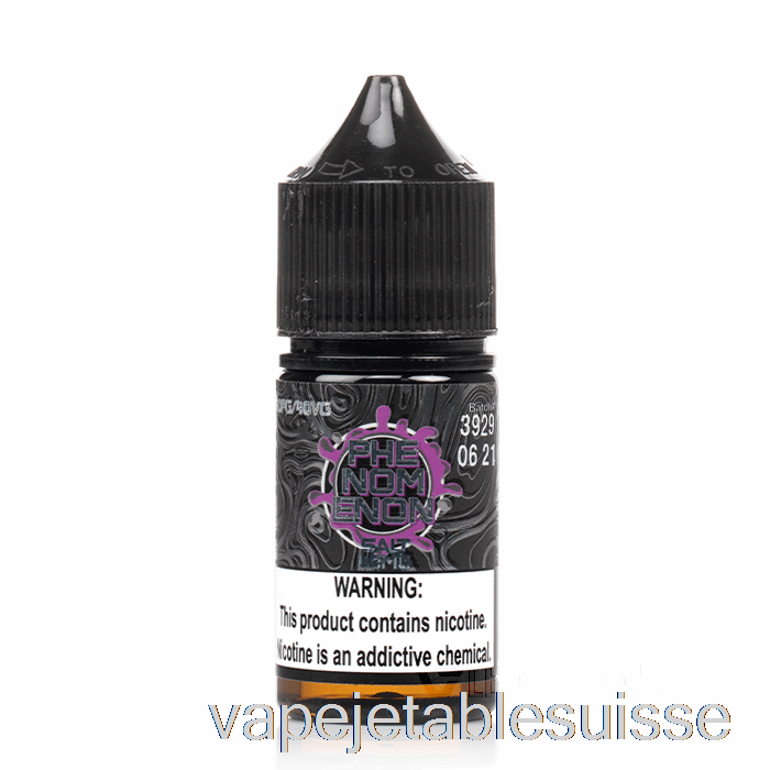 Vape Suisse Phénomène Sel - E-liquides Nomenon - 30ml 48mg